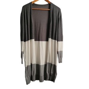 🎉 5 for $25 - Block Print Duster Sweater